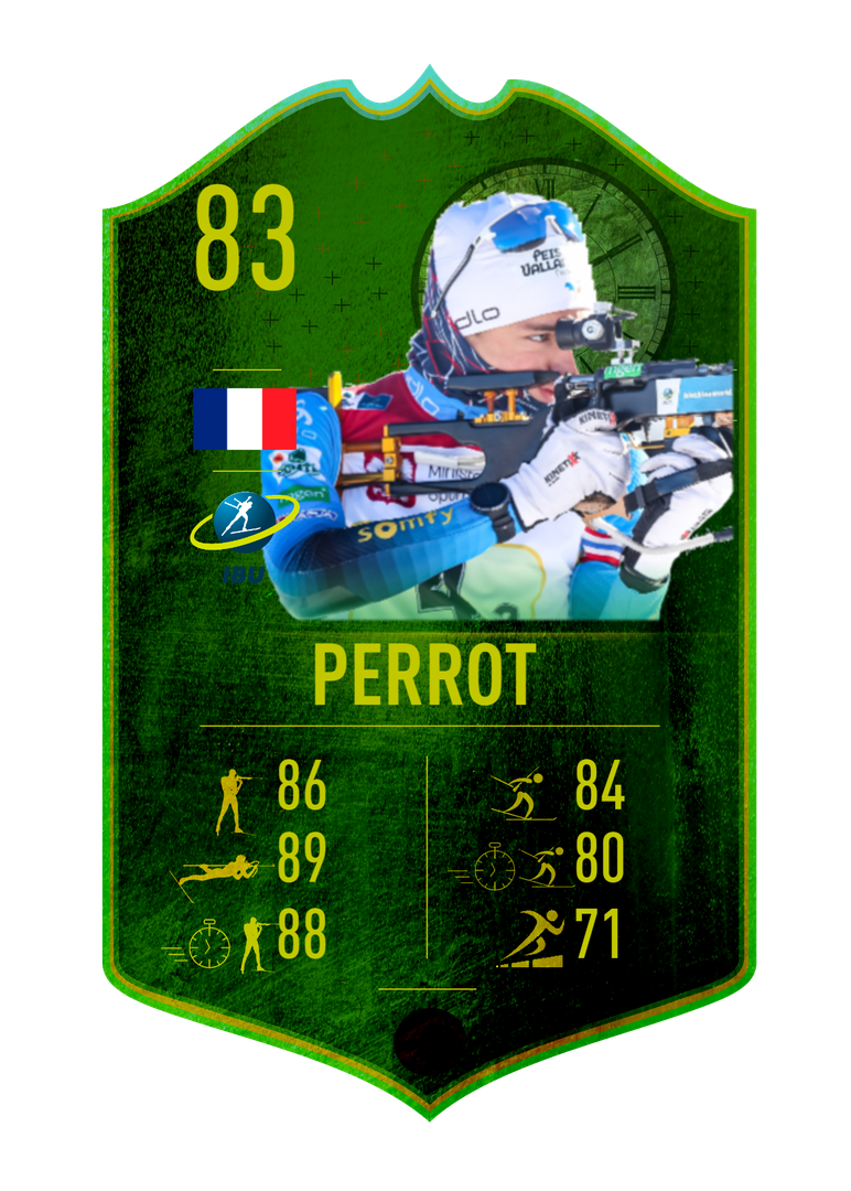 Eric Perrot - Should be Watched card for 2022-2023 - Biathlon Cards